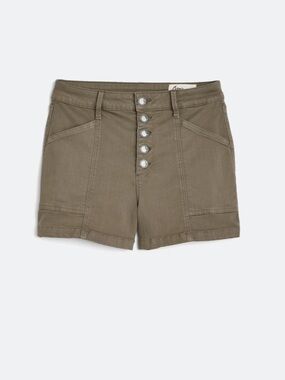 Hailey Eco High Rise Button Front
Cargo Short NWT Sz 12